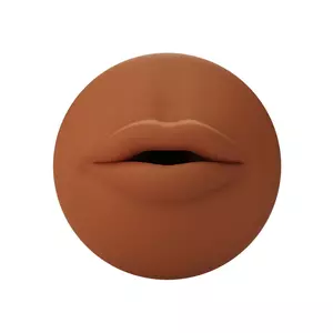 Autoblow - A.I. Machine Silicone Sleeve Mouth Dark Male Sextoys